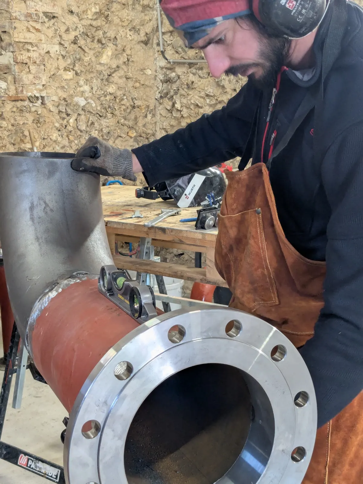 Tronçons de sous-station eau chaude préfabriqués par JOFAGIST