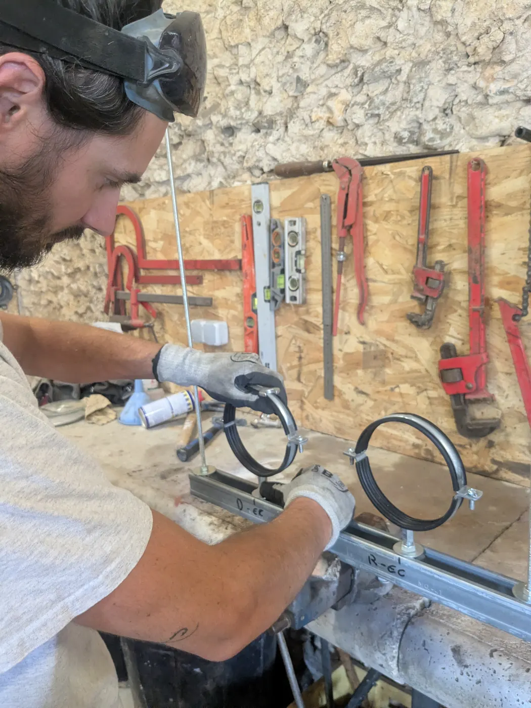 Supportage de tuyauterie préfabriqué par JOFAGIST